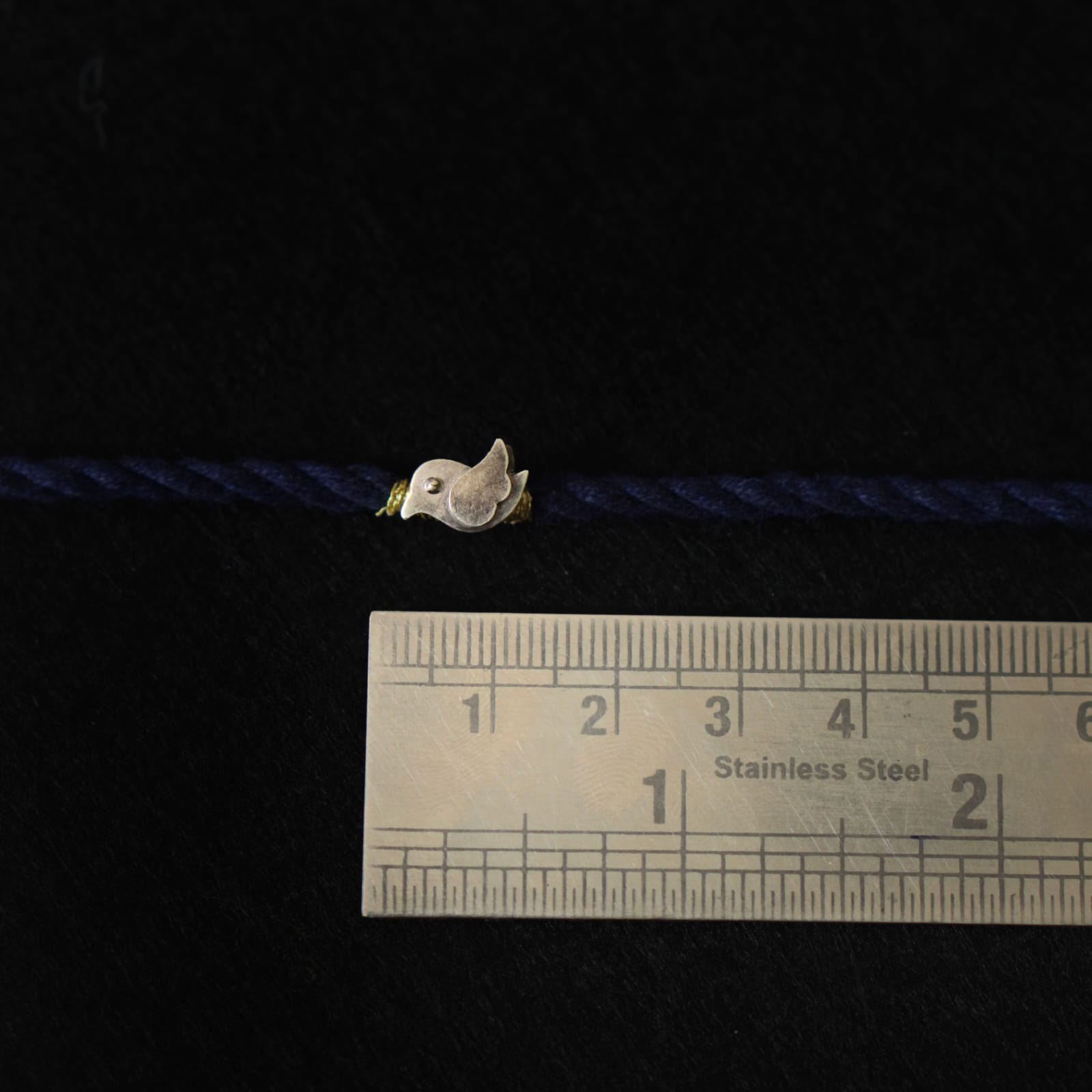Chidiya Silver Rakhi - Quirksmith