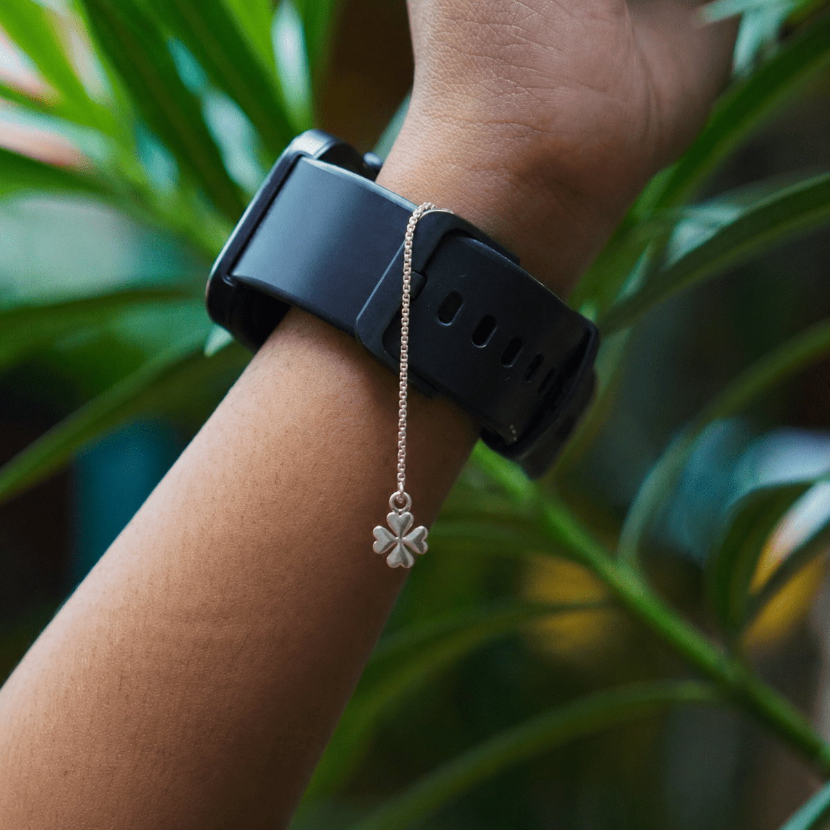 Clover Watch Charm Chain - Quirksmith