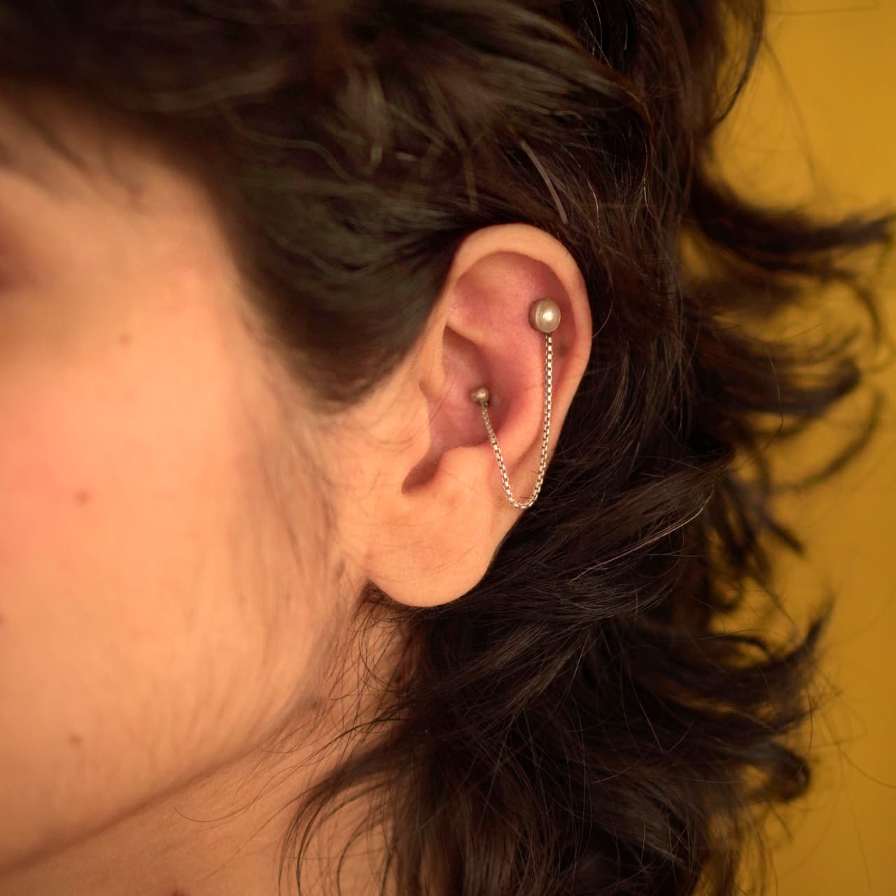Connecting Dots (For Double Piercing) - Single Piece - Quirksmith