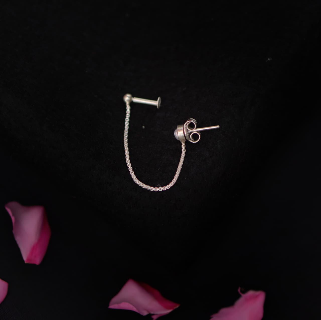 Connecting Dots (For Double Piercing) - Single Piece - Quirksmith