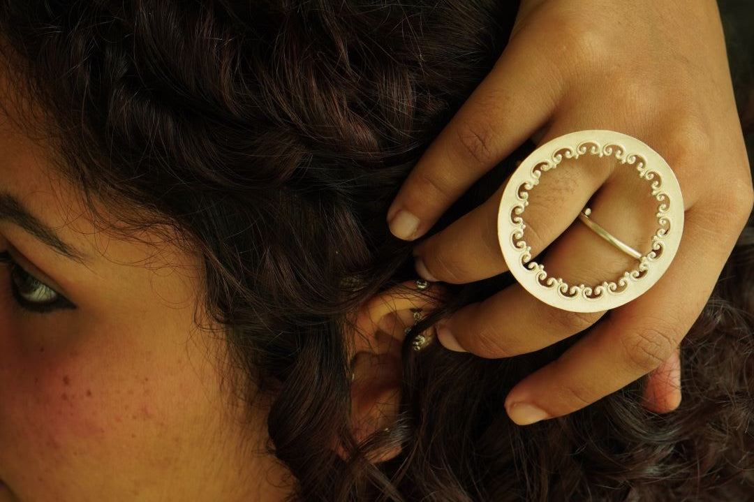 Darpan Statement Ring - Quirksmith