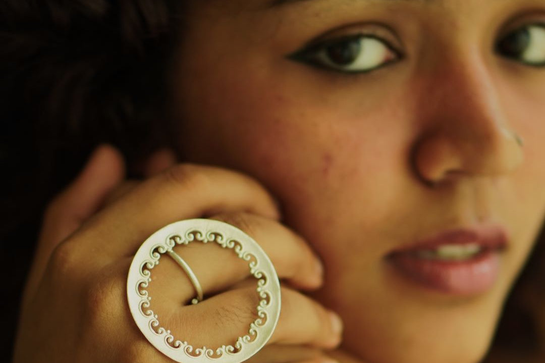 Darpan Statement Ring - Quirksmith