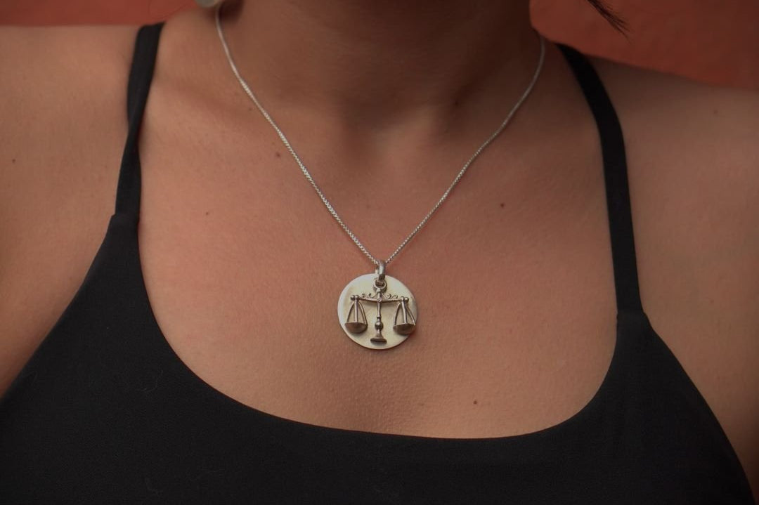 Libra Pendant - without chain - Quirksmith
