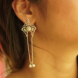 Dhwer Jaali Earrings - Quirksmith