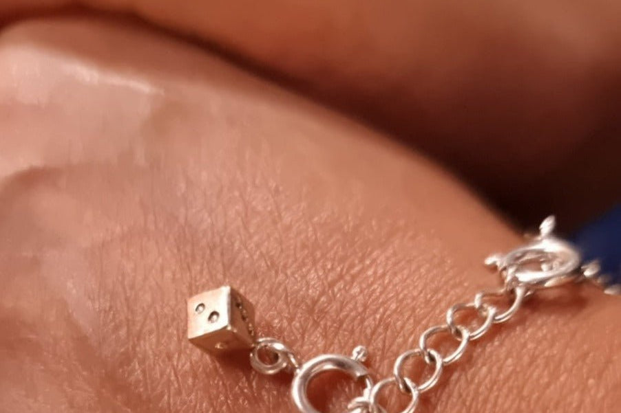 Dice Charm - Charm With Bracelet (Adult) - Quirksmith