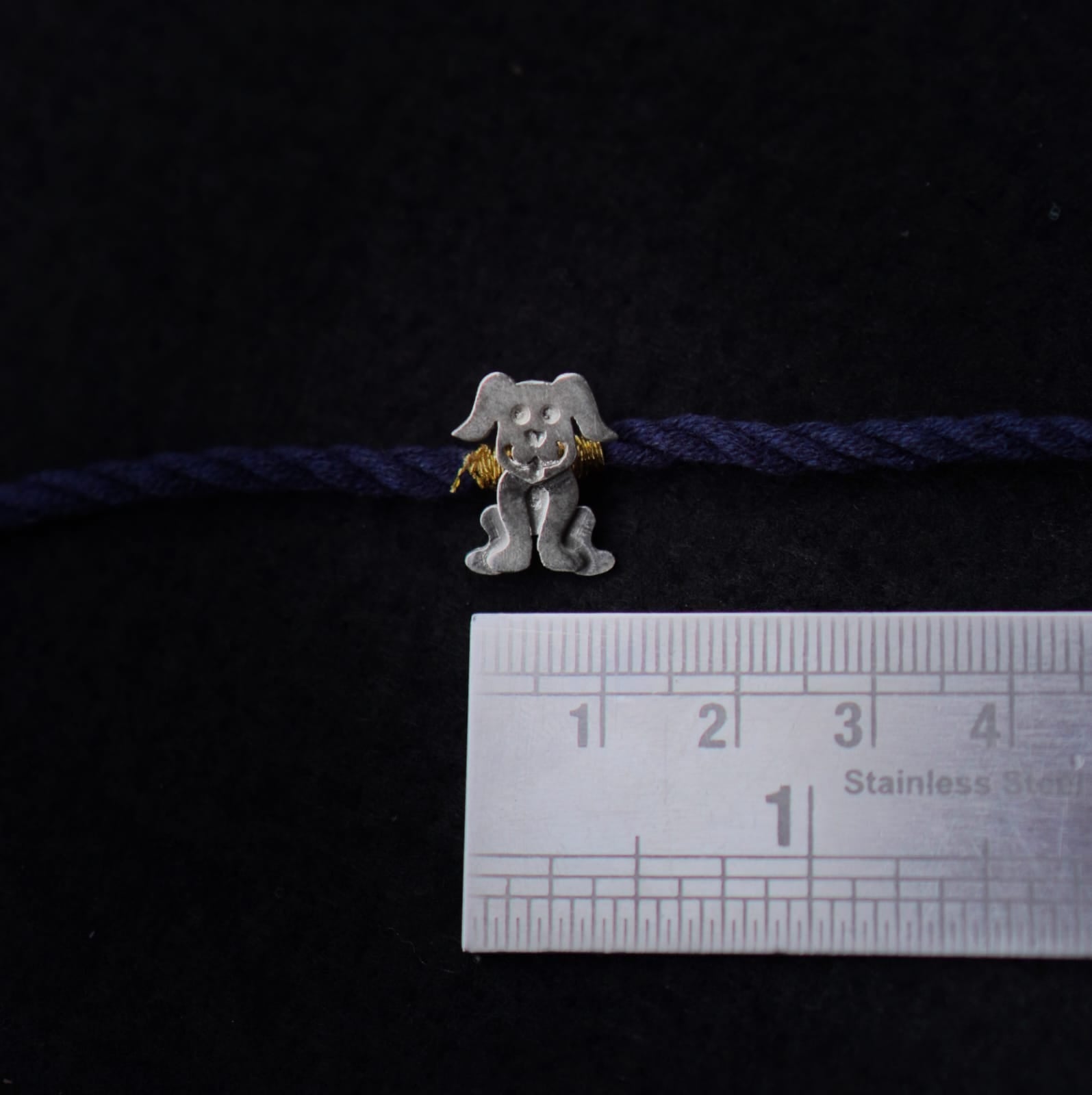Dog Silver Rakhi - Quirksmith