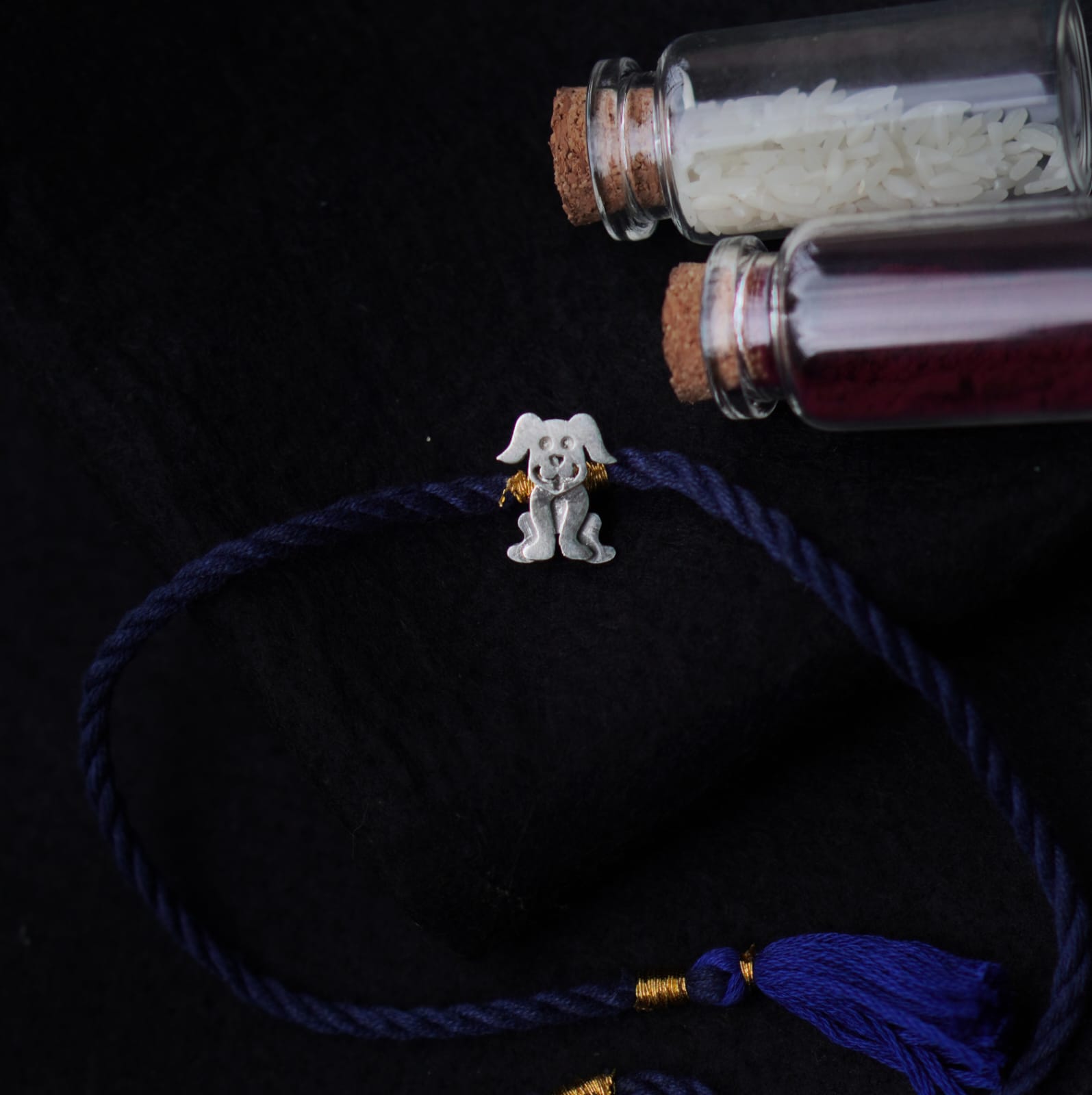 Dog Silver Rakhi - Quirksmith