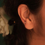 Dot Nosepin Stud - Wire - Quirksmith