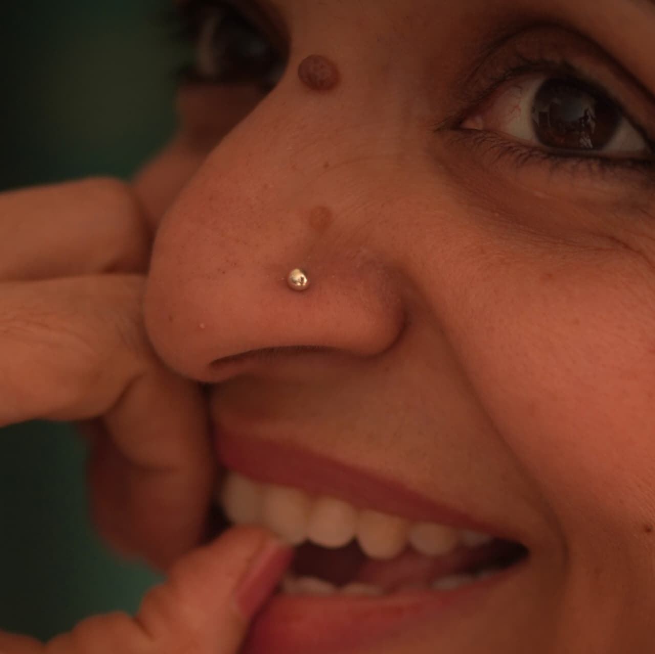 Dot Nosepin Stud - Wire - Quirksmith