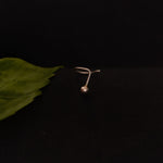 Dot Nosepin Stud - Wire - Quirksmith