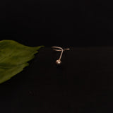 Dot Nosepin Stud - Wire - Quirksmith