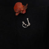 Double Hoop Nosepin Stud - Screw - Quirksmith