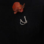 Double Hoop Nosepin Stud - Screw - Quirksmith