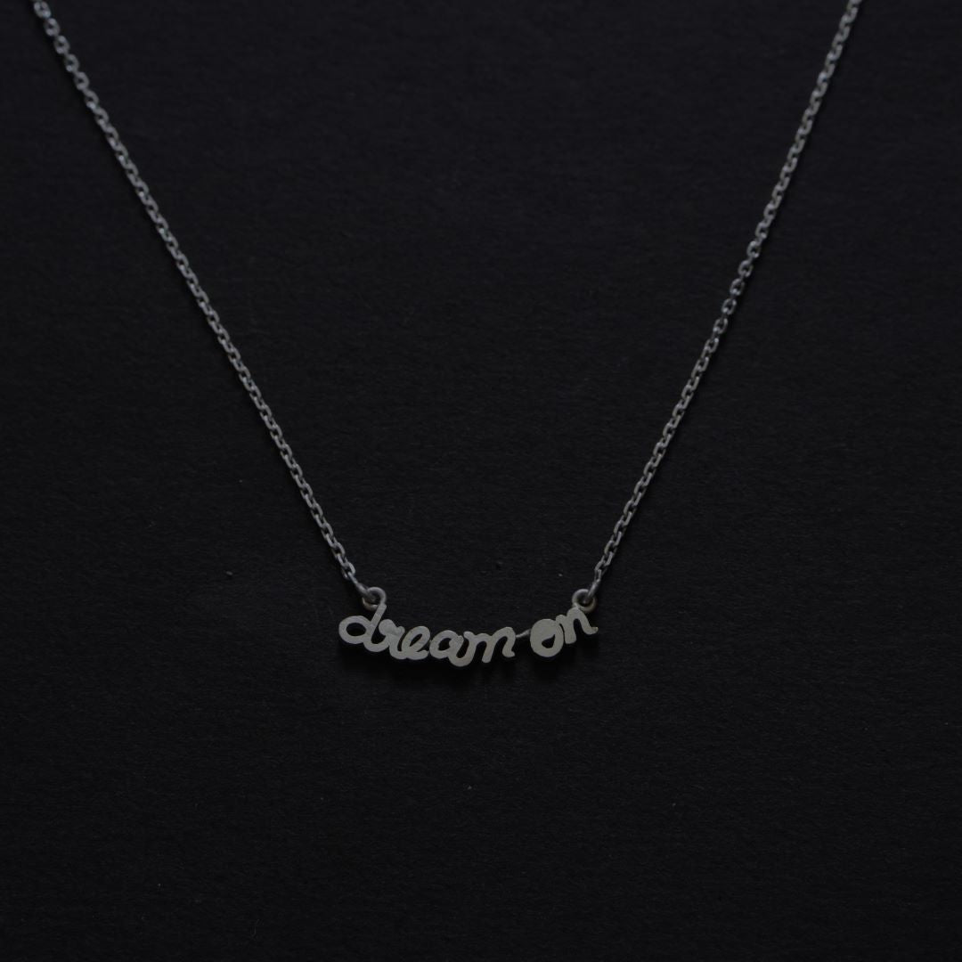 Dream On Necklace (Silver) - Quirksmith