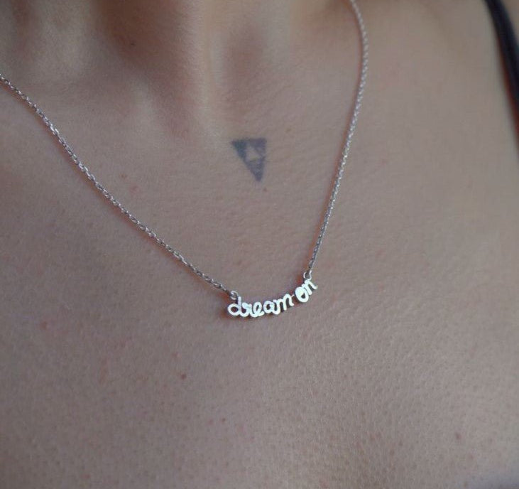 Dream On Necklace (Silver) - Quirksmith