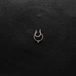 Droplets Septum Ring(Clipon) - Quirksmith