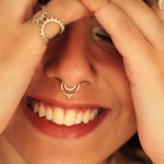 Droplets Septum Ring(Clipon) - Quirksmith