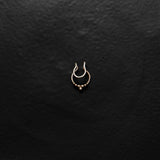 Droplets Septum Ring(Clipon) - Quirksmith