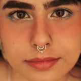 Droplets Septum Ring(Clipon) - Quirksmith