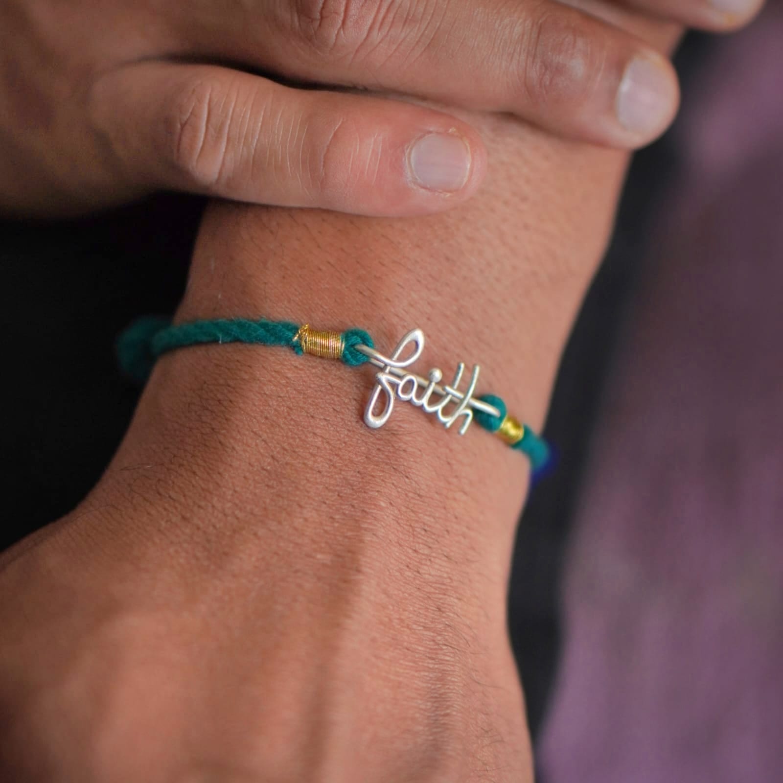 Faith Quirky Silver Watch Charm Rakhi - Quirksmith