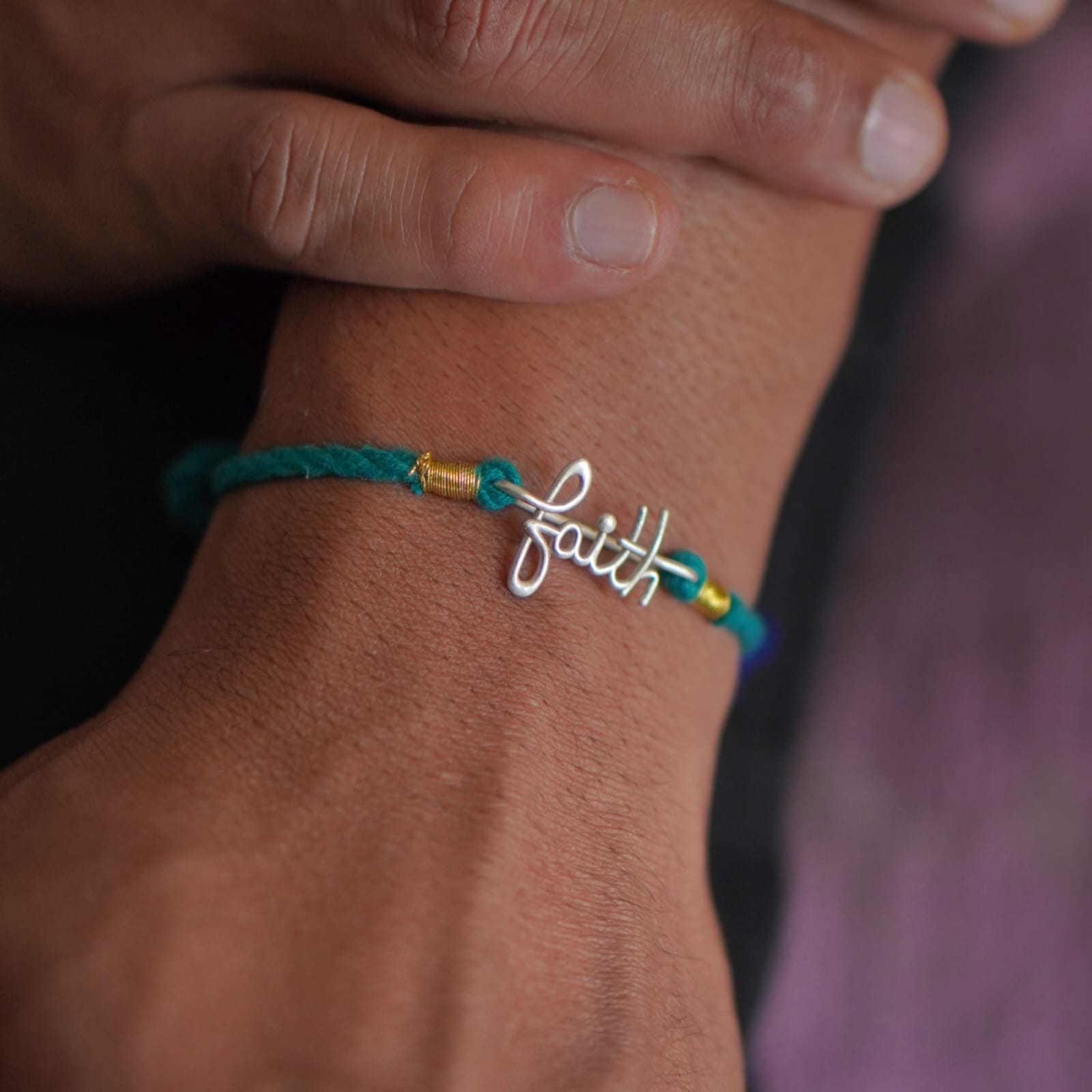 Faith Quirky Silver Watch Charm Rakhi - Quirksmith