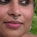 Fleur Septum Ring - Clipon - Quirksmith