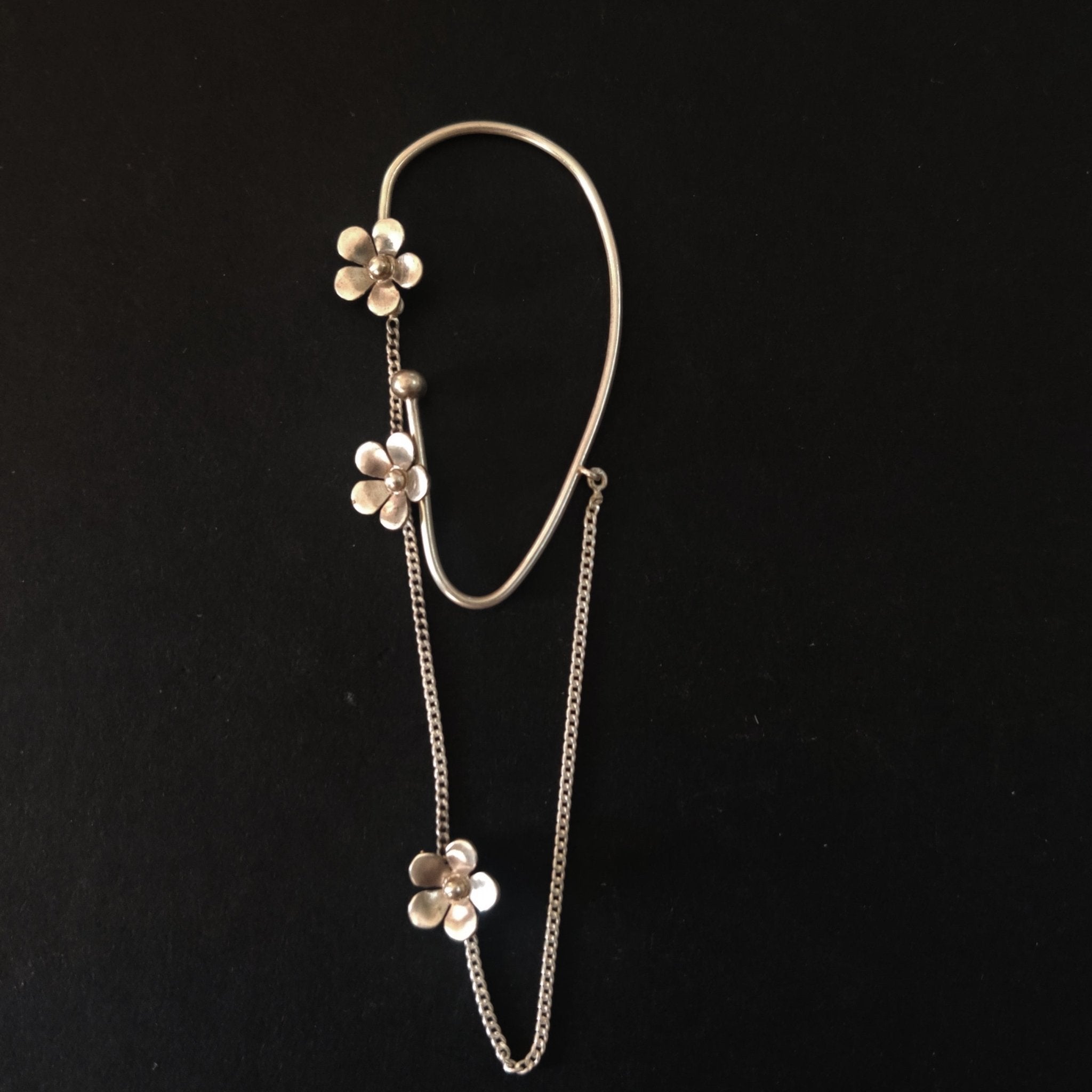 Floral Climber Earring - Single - Left - Quirksmith