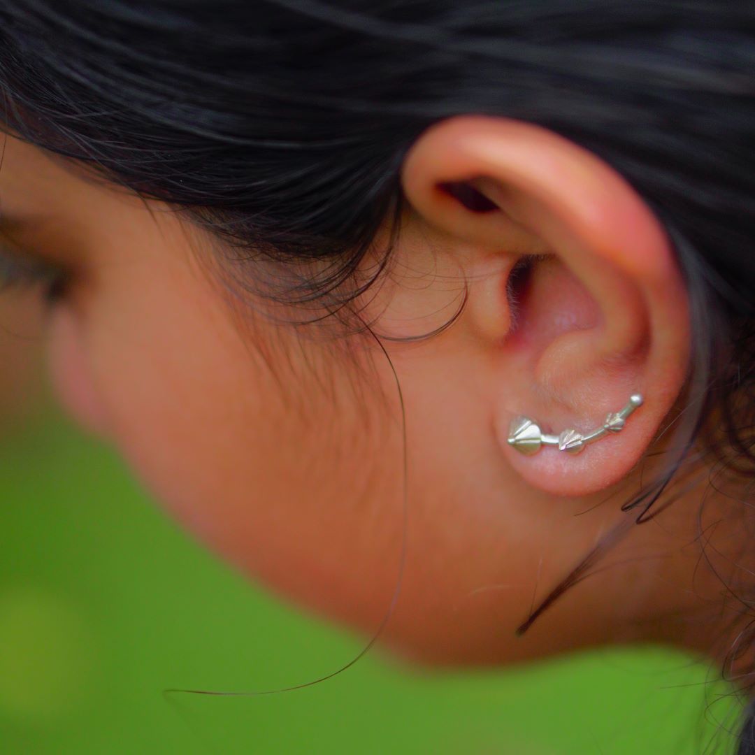 Floral Cluster Studs - Quirksmith