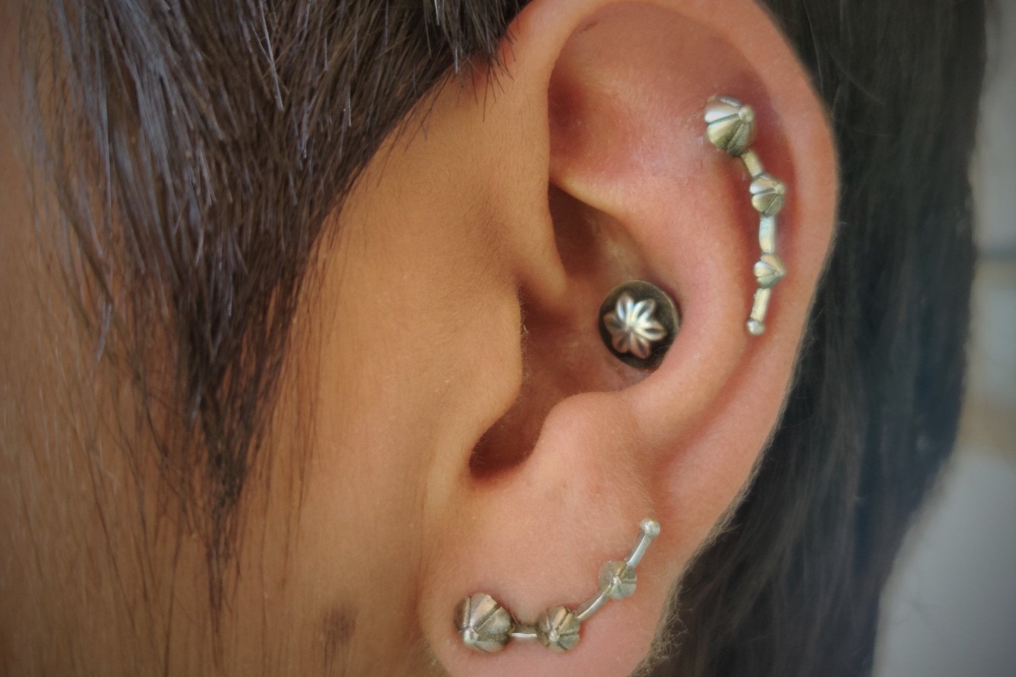 Floral Cluster Studs - Quirksmith