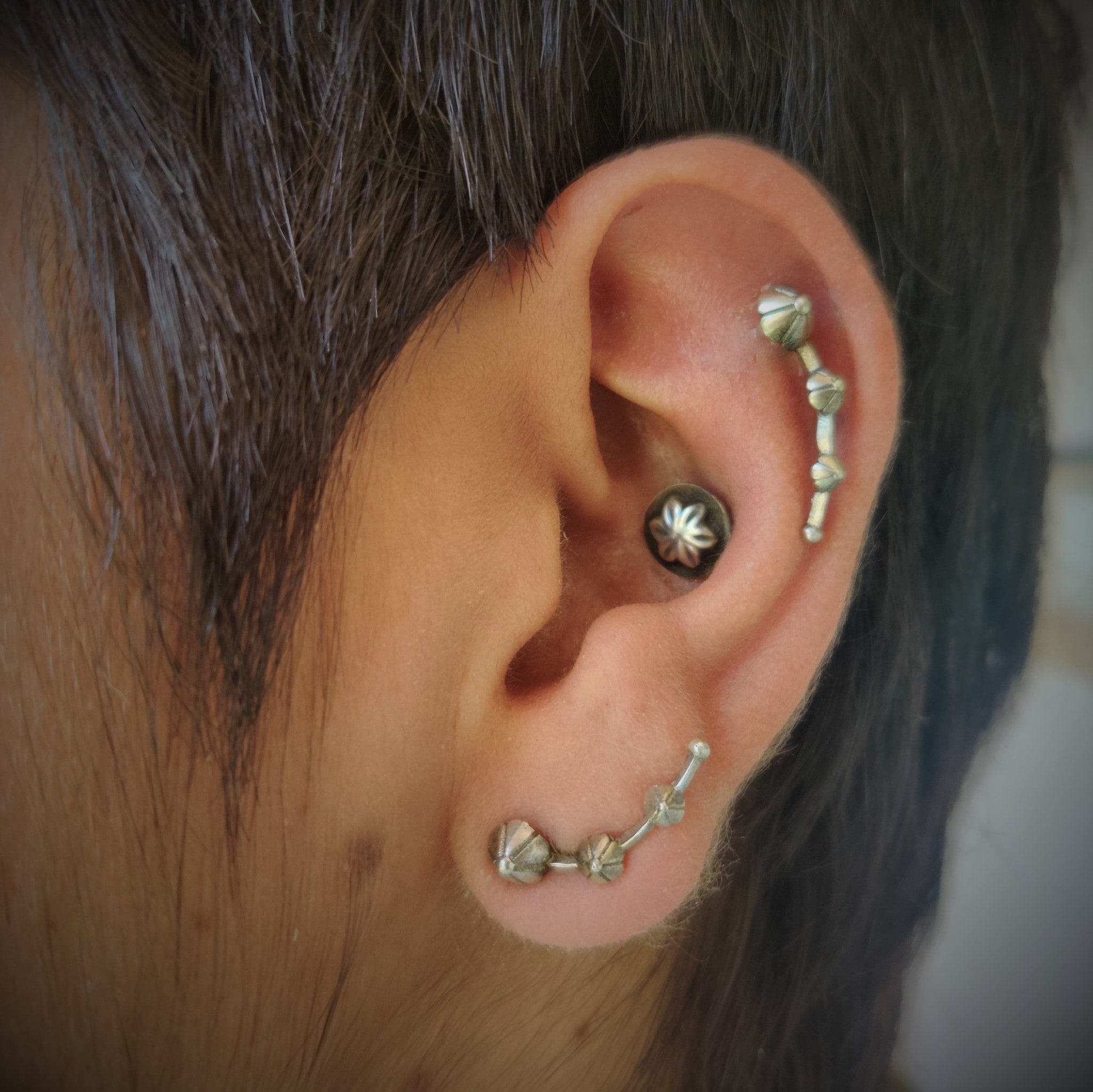 Floral Cluster Studs - Quirksmith