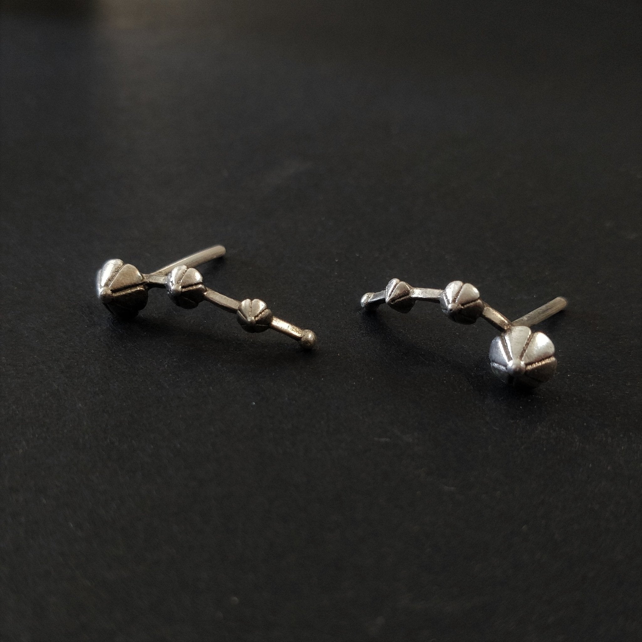 Floral Cluster Studs - Quirksmith