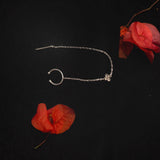 Floral Earclip Sui Dhaaga - Floral Earclip Sui Daga - Single Piece - Quirksmith