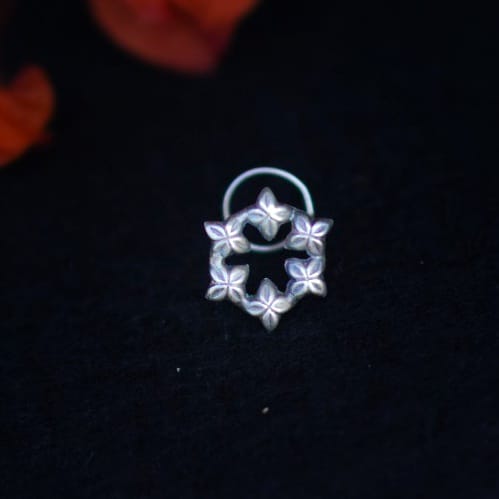 Floral Fusion Nosepin - Wire - Quirksmith