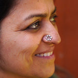 Floral Fusion Nosepin - Wire - Quirksmith