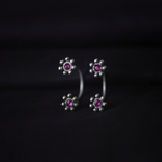 Floral Hug Earrings - Quirksmith