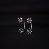 Floral Hug Earrings - Quirksmith