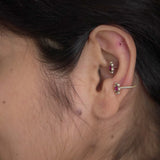 Floral Hug Earrings - Quirksmith