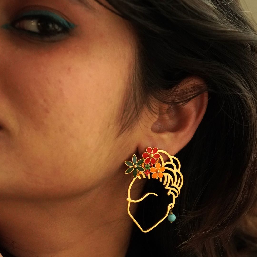 Frida Kahlo Earrings - Quirksmith