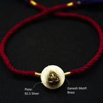 Ganesh Brooch Rakhi - Quirksmith