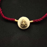 Ganesh Brooch Rakhi - Quirksmith