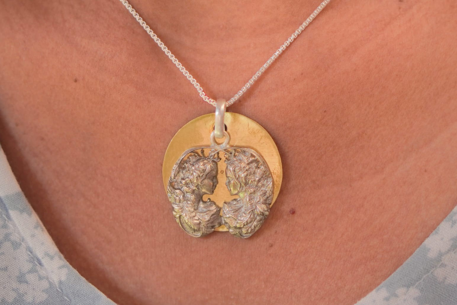 Gemini Pendant - Without Chain - Quirksmith