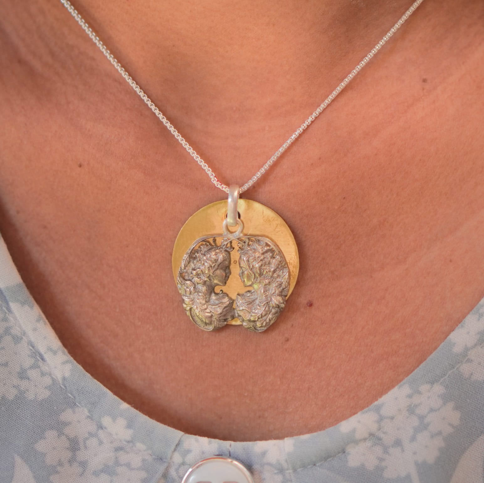 Gemini Pendant - Without Chain - Quirksmith