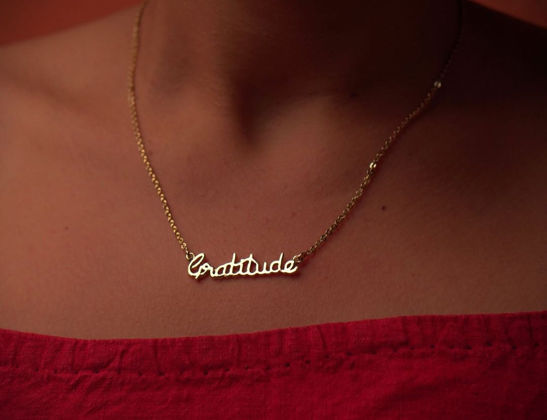 Gratitude Necklace - Quirksmith