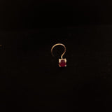 Gulabi Dot Nosepin Stud - Wire - Quirksmith