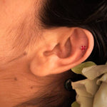 Gulabi Dot Nosepin Stud - Wire - Quirksmith