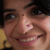 Gulabi Dot Nosepin Stud - Wire - Quirksmith