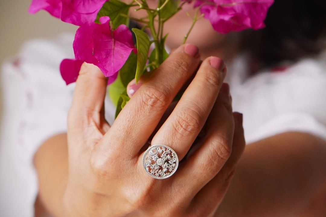 Gulistaan Jaali Ring - Quirksmith