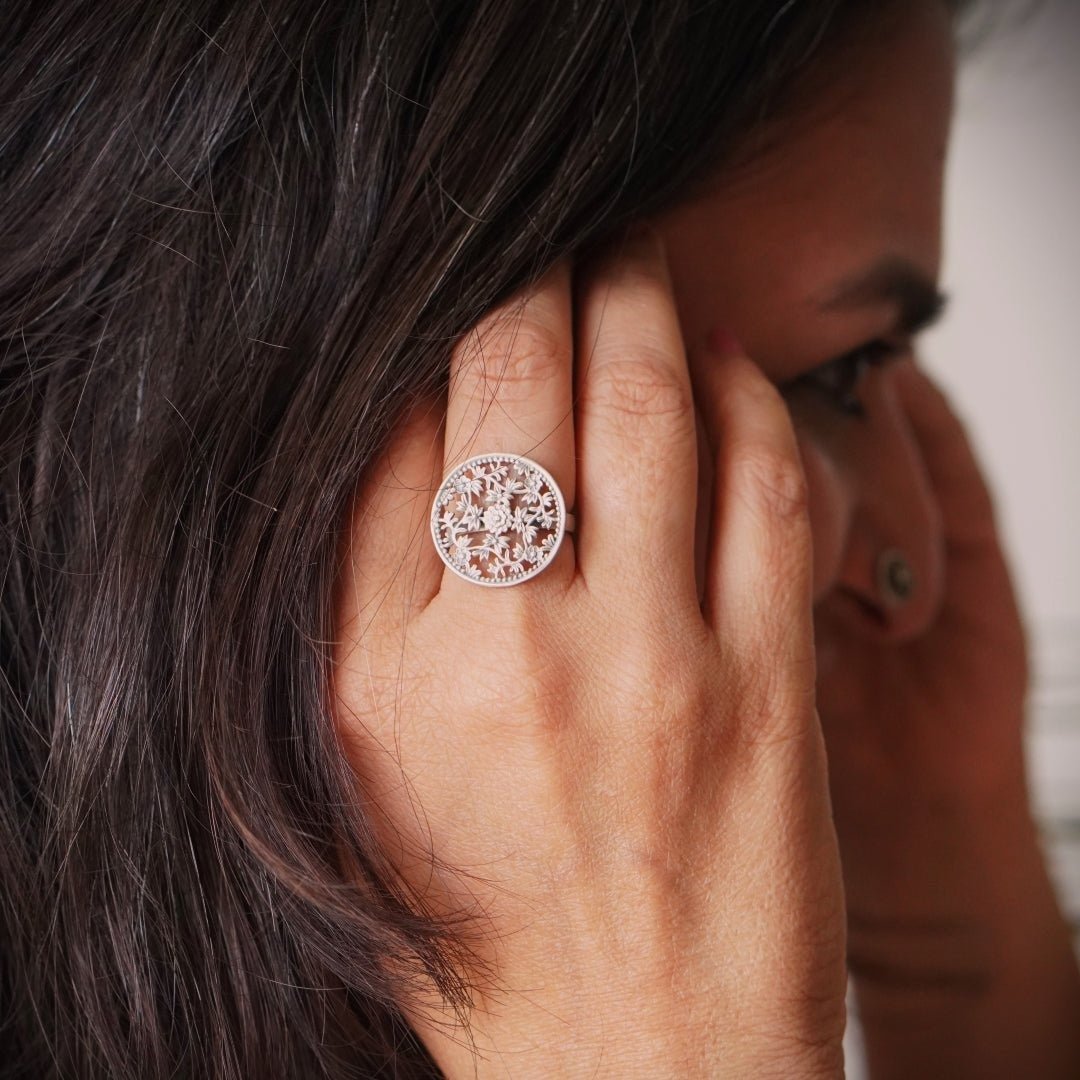 Gulistaan Jaali Ring - Quirksmith