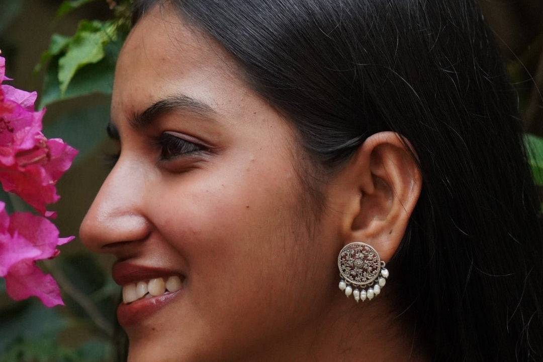 Gulistaan Jaali Studs - Quirksmith