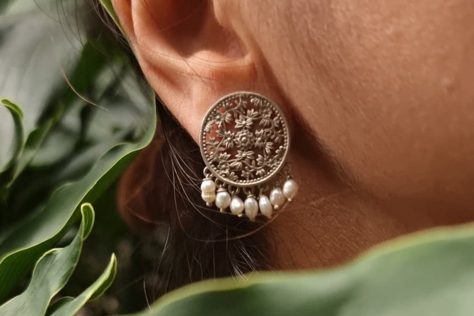 Gulistaan Jaali Studs - Quirksmith